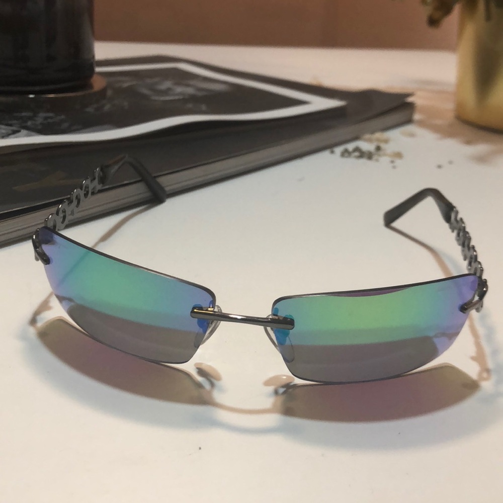 Ferragamo reflective sunglasses